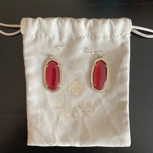 Kendra Scott Elle Rose-Colored Earrings